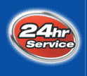 24 Hour Service.